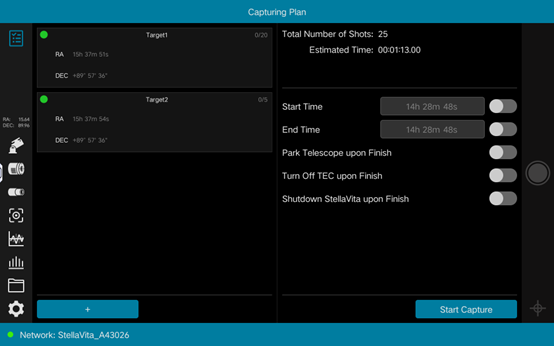 How to use StellaVita App: Shooting Modes and Function Introduction