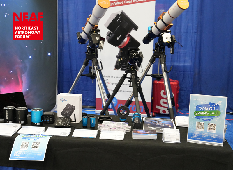 ToupTek Astro Shines in NEAF 2025 with New Products Preview