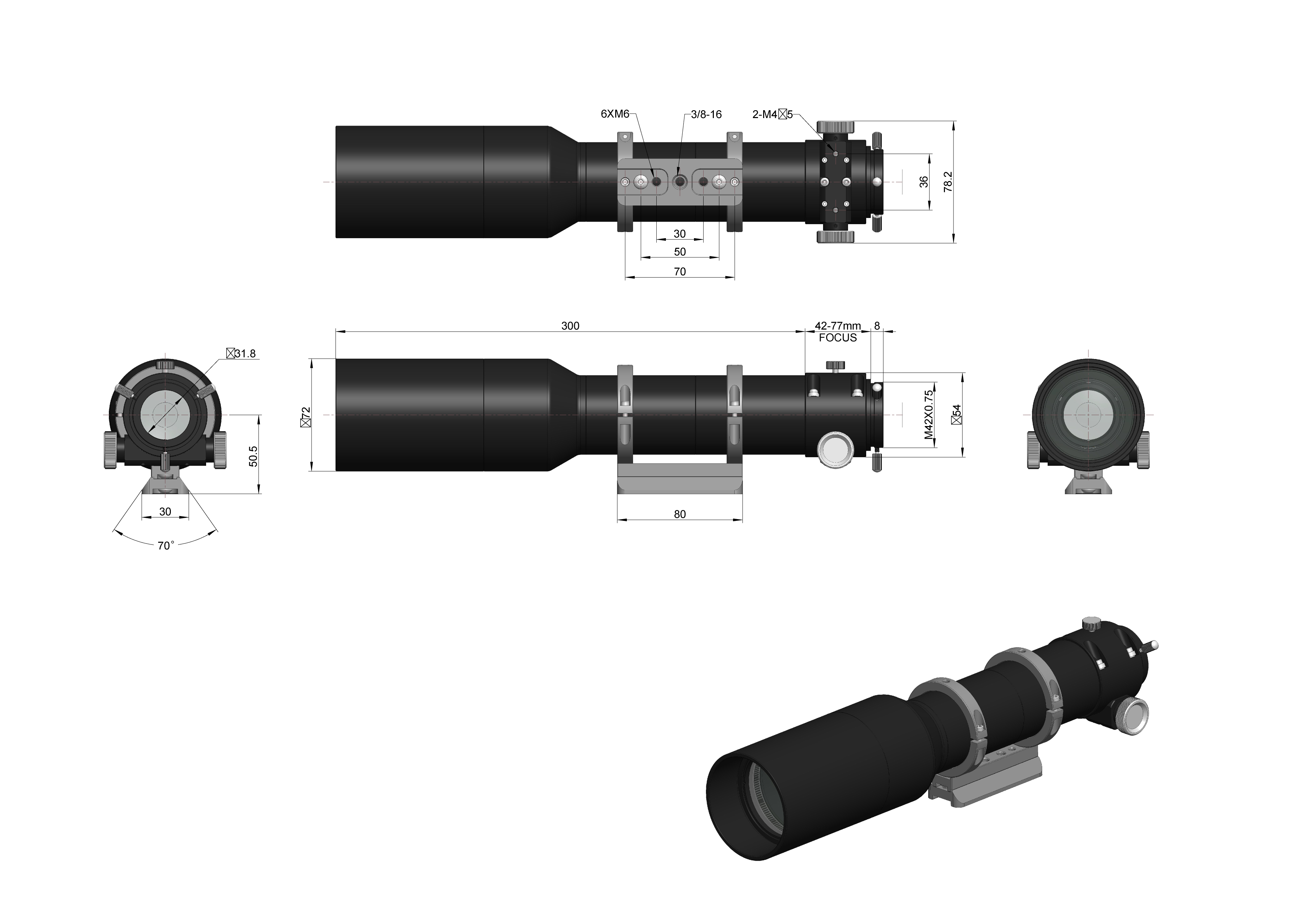GS-350AR dimensional drawing