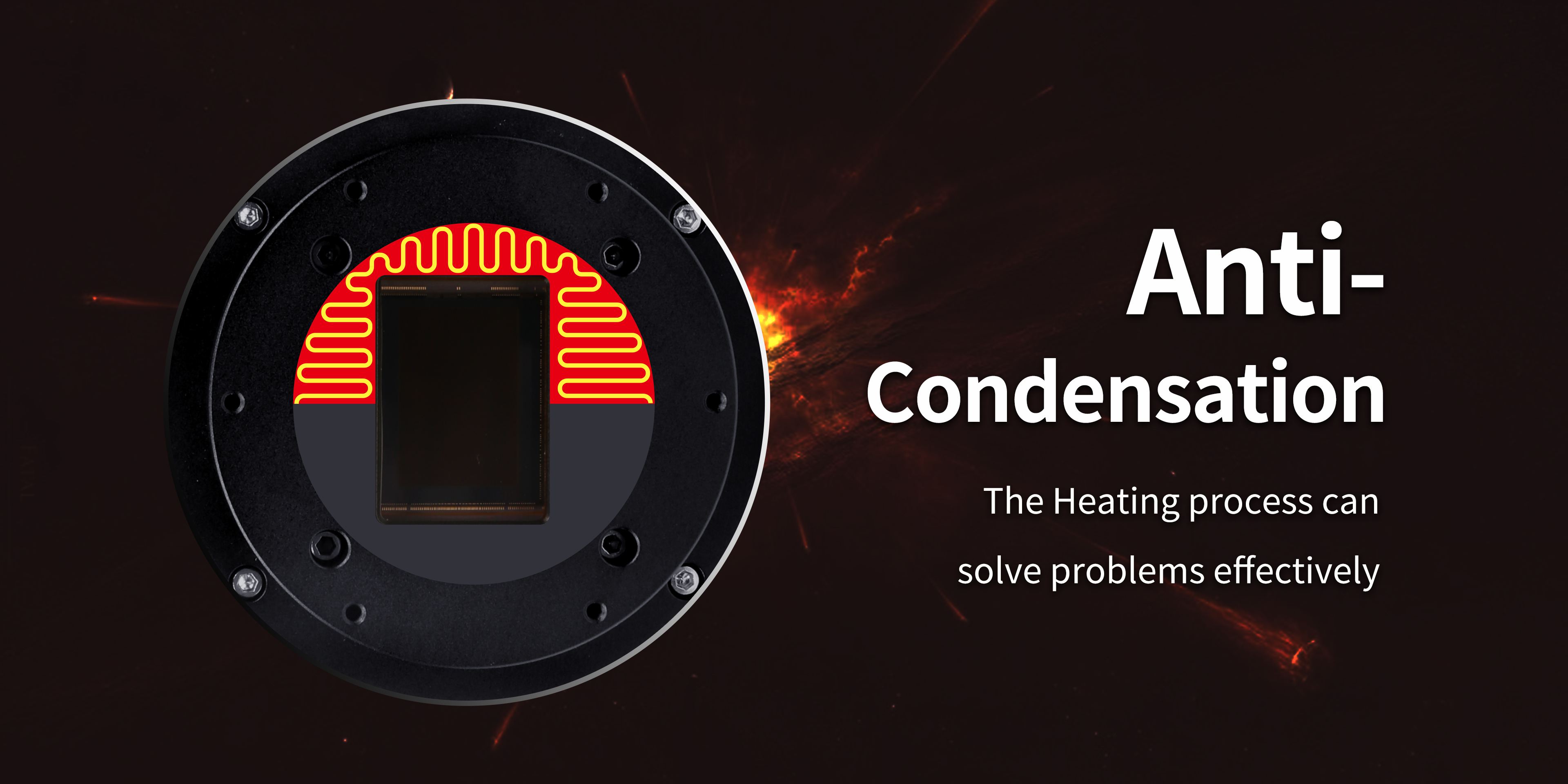 Anti-Dew Heating System Working Principle Diagram